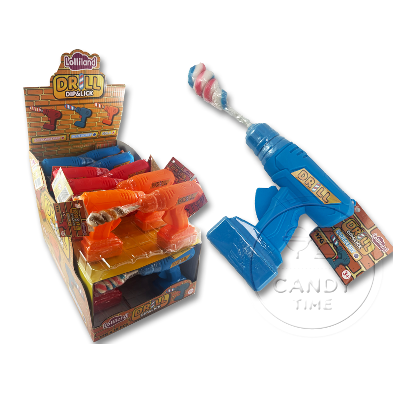 Lolliland Candy Drill Dip n Lick Box of 18