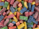 Damel Sour Coloured Bricks Assortment 1kg Bag