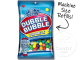 Dubble Bubble Gum Balls Assorted Refill Bag Box of 12