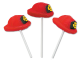 Fireman Hat Lollipops Box of 12