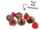Fyna Milk Chocolate Raspberry Shots 6.5kg Box