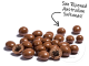 Milk Chocolate Sultanas 6.5kg Box