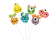 Goofy Monsters Lollipops Box of 12