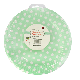 Green Dot Paper Plate 18cm 15pk