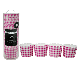 Hot Pink Checker Baking Cups 25pk