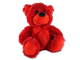 Coloured Bear 23cm Red
