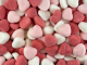 Juicy Jelly SOUR Pink & White Hearts 1kg