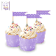 Lavender Cupcake Topper 24pk