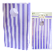 Lavender Stripe Party Bag 10pk