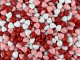 Candy Coated Choc Hearts Red Mix 1kg Bag