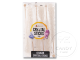 Crystal Rock Candy Sticks Natural White 6 Pack