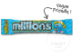 Millions UK Bubble Gum 45g Single