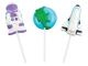 Outer Space Lollipops Box of 12