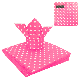 Pastel Pink Dot Napkin 33x33cm 20pk
