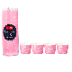 Pastel Pink Mini Dot Baking Cups 25pk