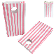 Pastel Pink Stripe Party Bag 10pk