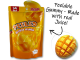 Peeled Peelable Gummy Mango 120g Bag Single