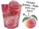 Peeled Peelable Gummy Peach 120g Bag Single