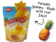 Peeled Peelable Gummy Pineapple 120g Bag Box of 12