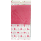 Pink Polka Dot Table Cover 137x274cm