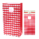 Red Checkered Party Bag 6pk
