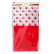 Red Polka Dot Table Cover 137x274cm