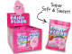 Super Soft Strawberry Fairy Floss Bag Box of 18