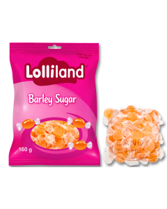 Lolliland Pink Bags Barley Sugar