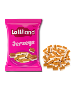 Lolliland Pink Bags Jersey Caramels