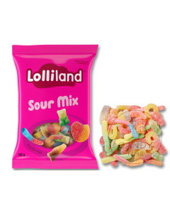 Lolliland Pink Bags Sour Mix