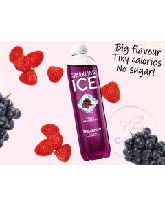 Sparkling ICE Grape Raspberry Bottle Single