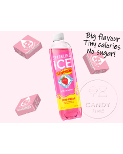 Sparkling ICE Starburst Strawberry Bottle Single