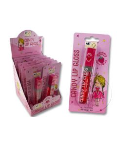 Candy Lip Gloss Strawberry Box of 12