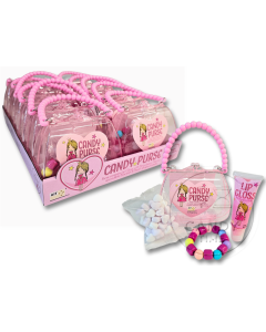 Candy Purse 4pce with Bracelet Box of 12