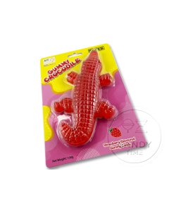 Giant Super Gummy Crocodile Single