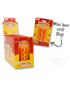 MINI Super Gummy Hot Dog Box of 12