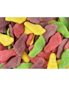 Damel Sugared Colourful Feet 1kg Bag