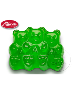 Albanese Gummi Bears Green Apple 2.26kg Bag