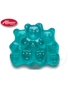 Albanese Gummi Bears Light Blue Watermelon 2.26kg Bag