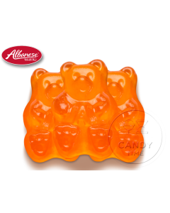 Albanese Gummi Bears Ornery Orange 2.26kg Bag