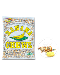 Alberts USA Fruit Chews Banana 240ct Bag