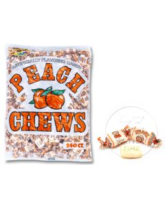 Alberts USA Fruit Chews Peach 240ct Bag