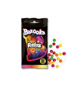 Bazooka Rattlerz Fruity Bag Box of 24