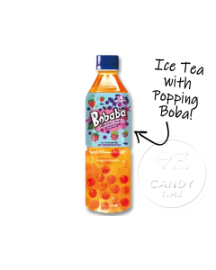 Bobaba Bubble Tea Mixed Berry Bottle Box of 24