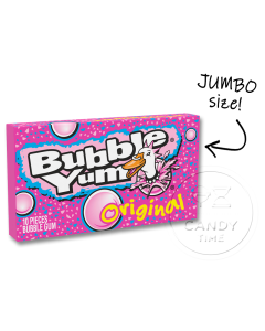 Bubble Yum Original JUMBO 10 Piece Pack Single