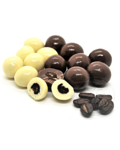 Mixed Chocolate Coated Coffee Beans 1kg Bag