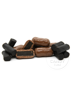 Premium Milk Chocolate Jumbo Liquorice Bullets 1kg Bag