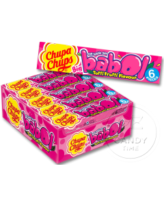 Chupa Chups Big Babol Tutti Frutti Gum Single