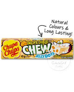 Chupa Chups Incredible Chew Mango Jellydots Box of 20