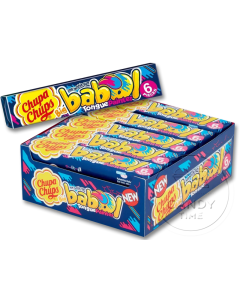 Chupa Chups Big Babol Tongue Painter Gum Box of 20